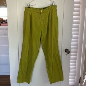 Big Bud Press Chartreuse Trouser Pants